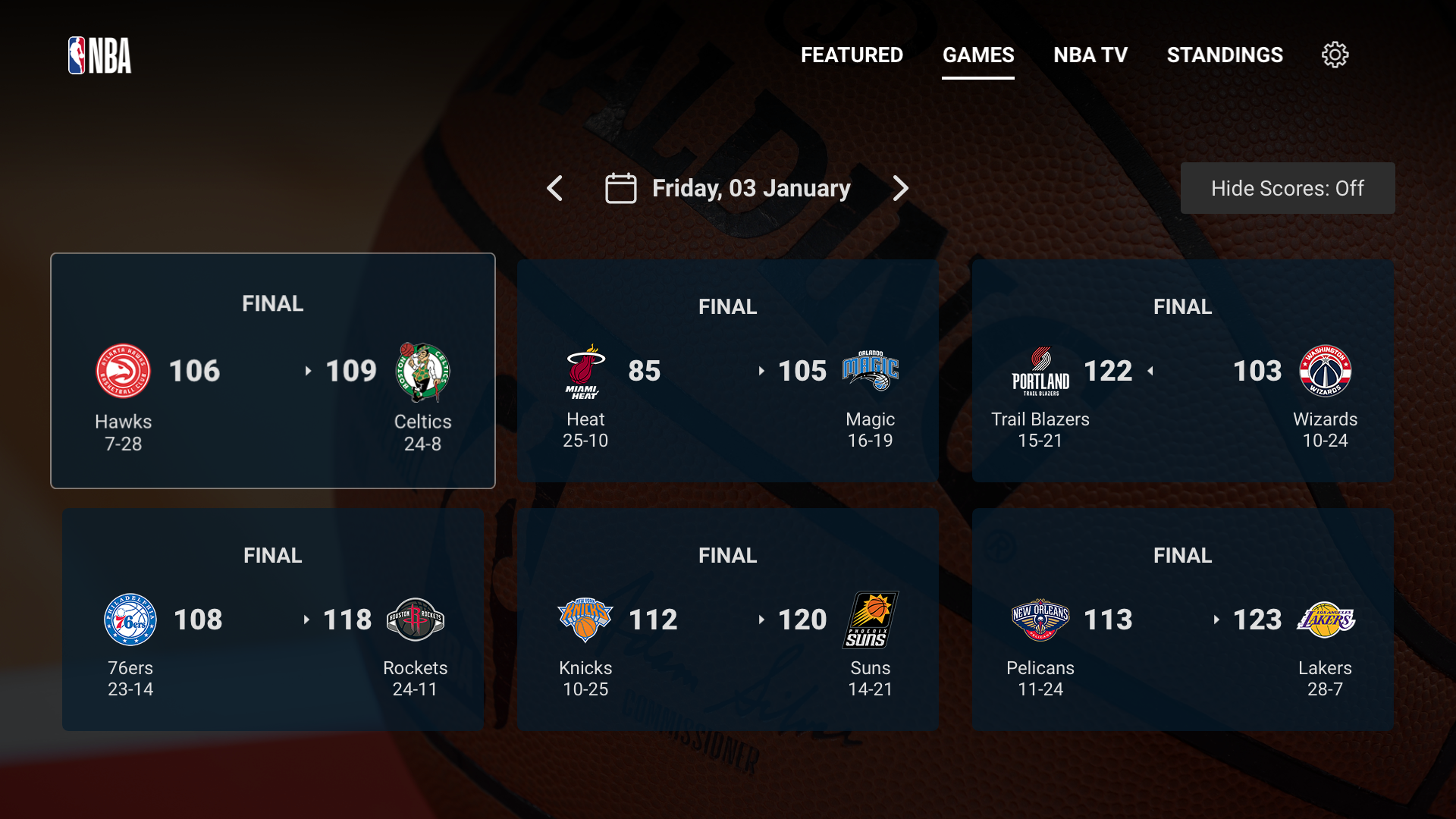 NBA: Live Games & Scores screenshot 10