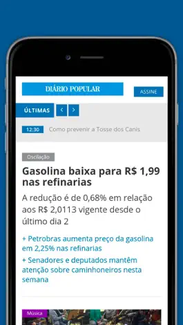 Game screenshot Diário Popular Notícias apk