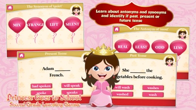 Princess Grade 2 School Games Screenshot