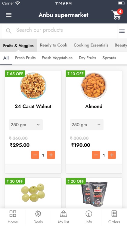 Anbu supermarket screenshot-3