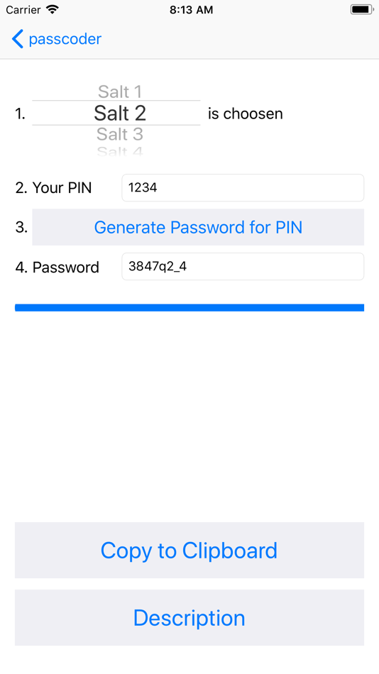 #3. passcoder (iOS) 由: Christian Oelschlegel