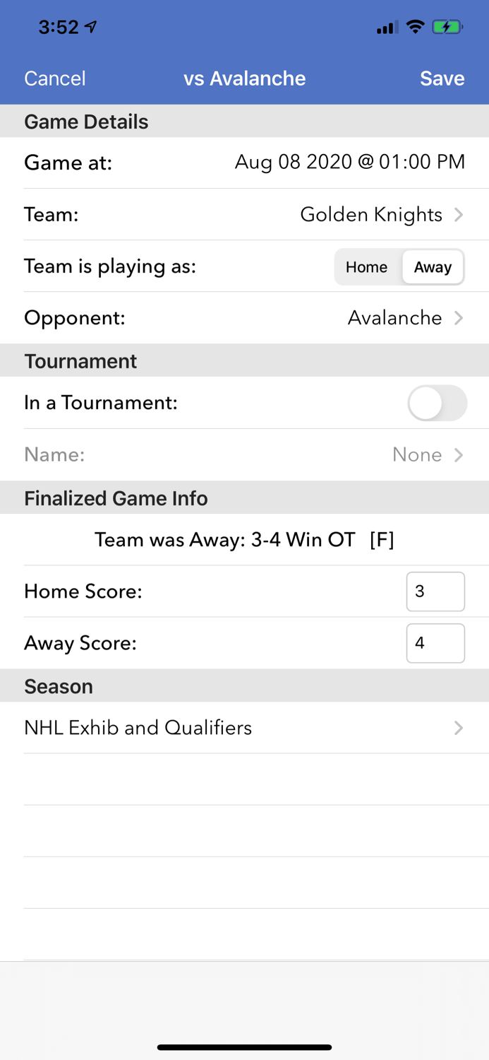 Goalie Rebound Tracking