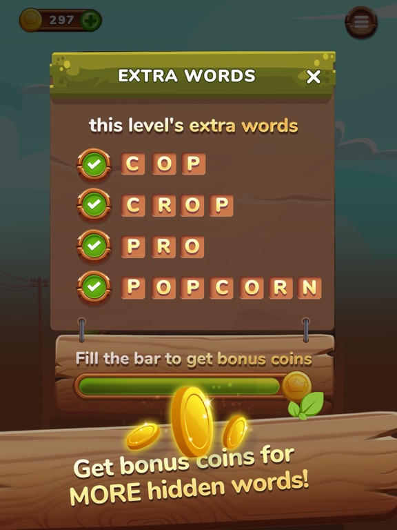 Word Farm - Anagram Word Game iPad screenshot 4 - Games app