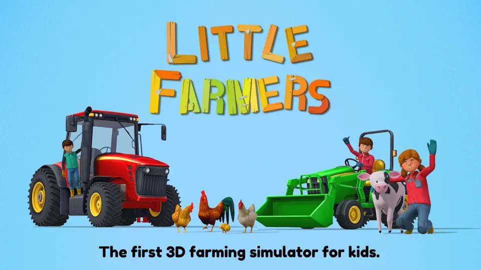 Little Farmers For Kids iPhone Screenshot 1