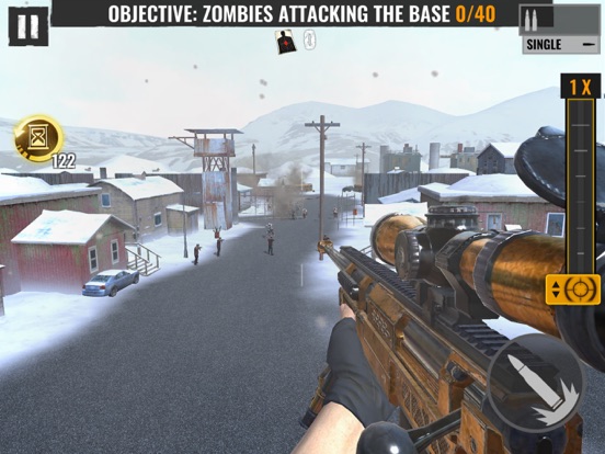 Sniper Zombies: スナイパーのゲームのおすすめ画像3