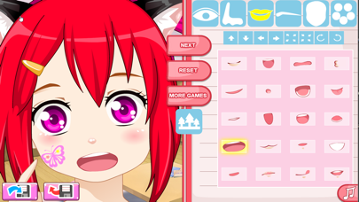 Girls Anime Avatar Creator Screenshot