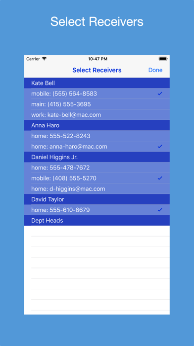 Messaging Notifier screenshot 3