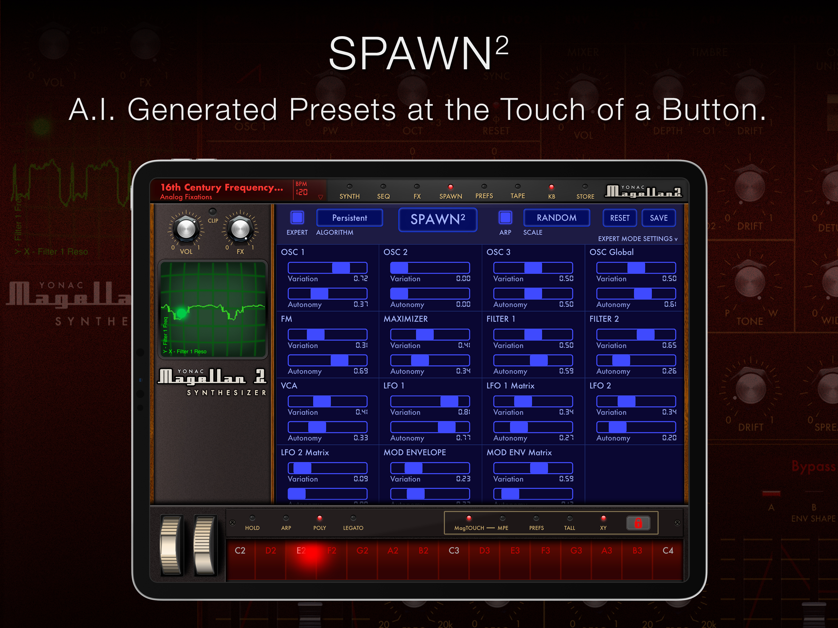 Magellan Synthesizer 2