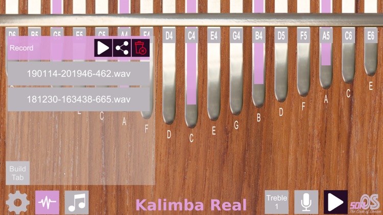 Kalimba Real screenshot-7