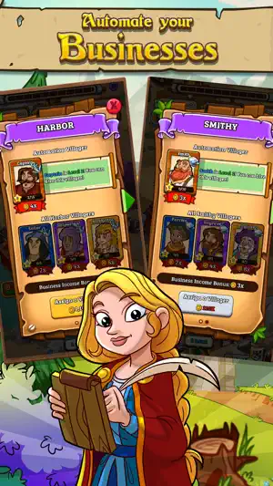 Royal Idle: Medieval Quest screenshot 4