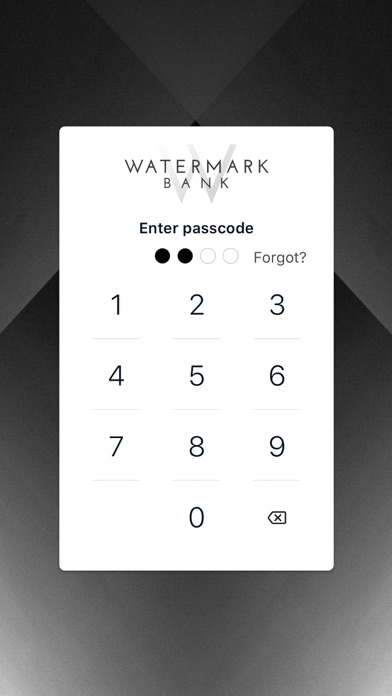 Watermark Bank Screenshot