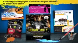 flyer & invitation creator iphone screenshot 2