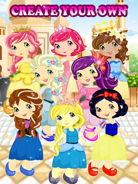 Скачать игру Strawberry Princess Dress Up