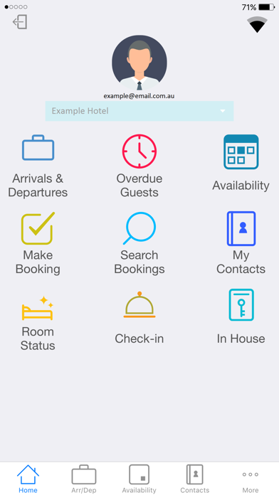 Screenshot #1 pour HiRUM Anywhere Front Desk