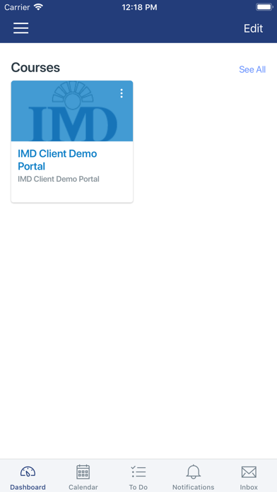 Screenshot #1 pour IMD Learning App