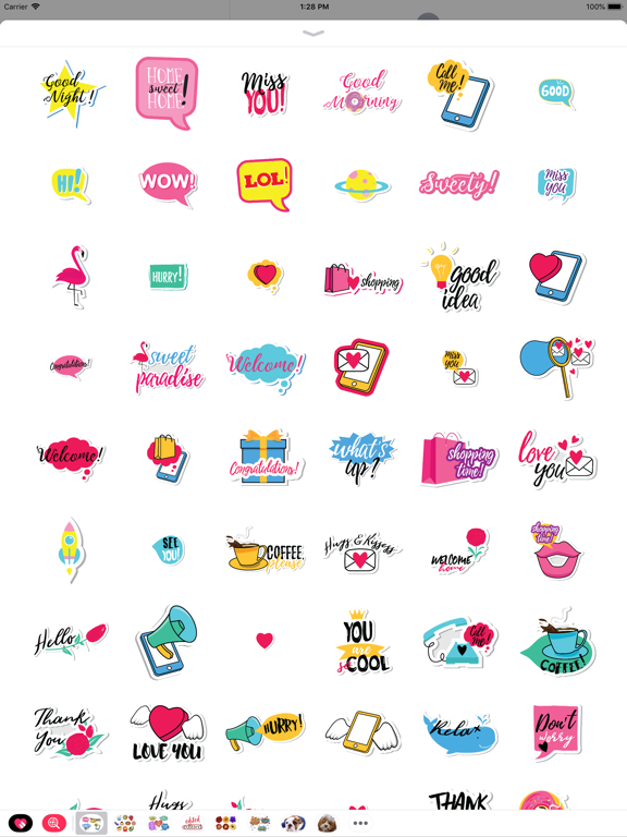 Screenshot #4 pour Social Network Stickers