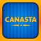 Canasta is a Rummy-type card game where the the aim is to meld down combinations of cards of equal rank