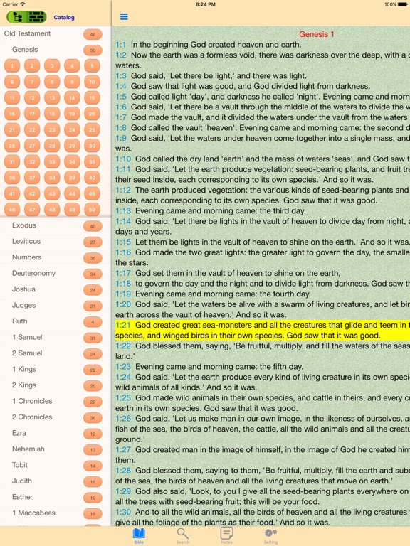 Screenshot #6 pour Catholic New Jerusalem Bible