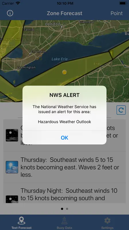 Lake Erie Boating Weather screenshot 4 of 5