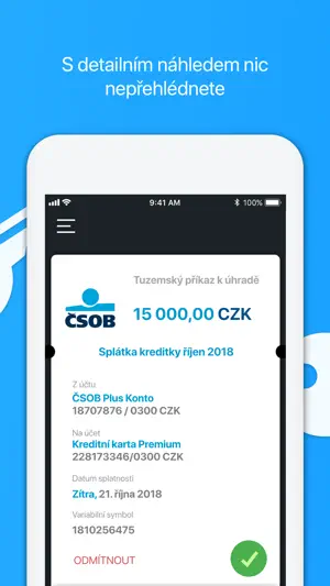 ČSOB Smart klíč screenshot 4