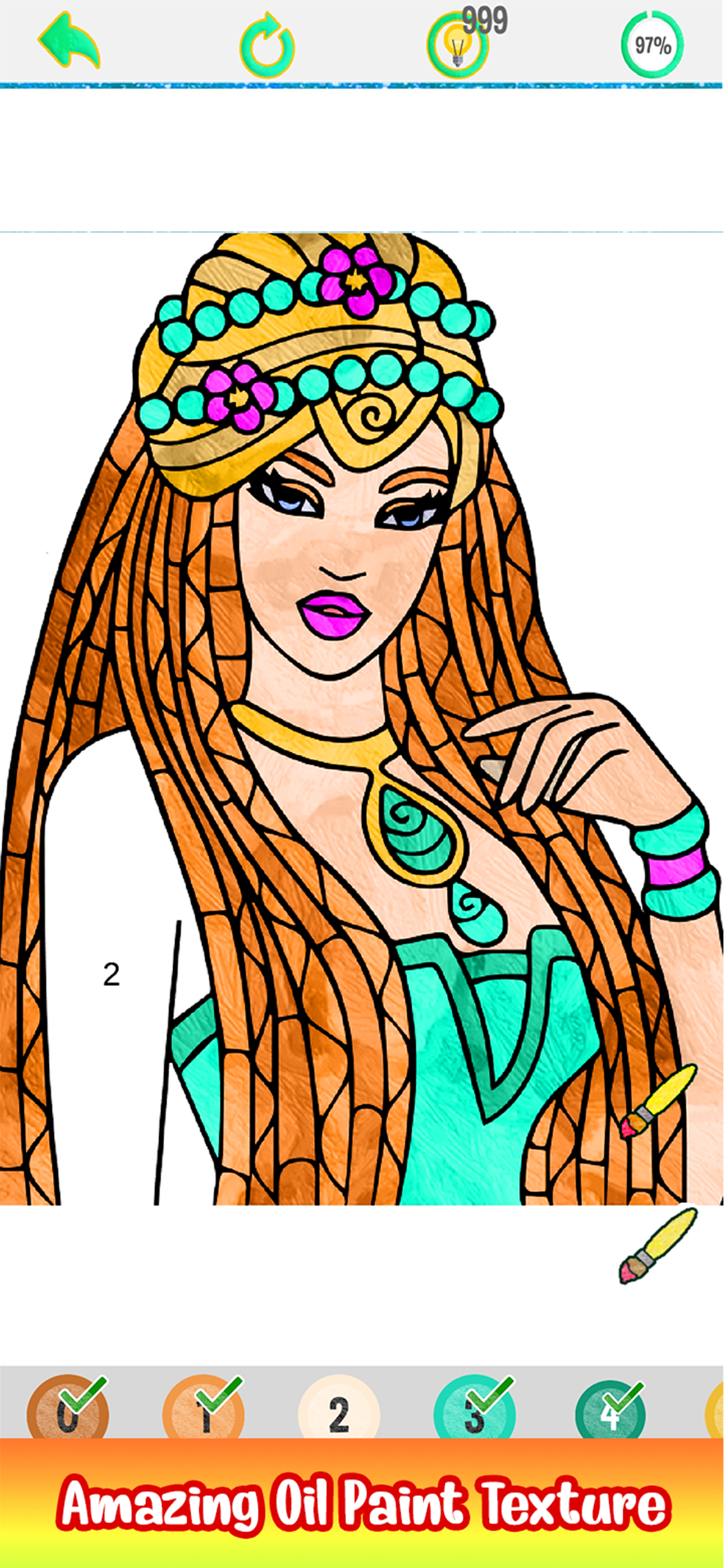 Oil Paint Art: Color By Number screenshot 6