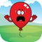 A balloon will drop from the top of the screen at first and you must constantly tap the balloon without letting it hit the spikes (ground) as that will cause the game to end