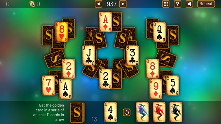 3000 TriPeaks Solitaire Games