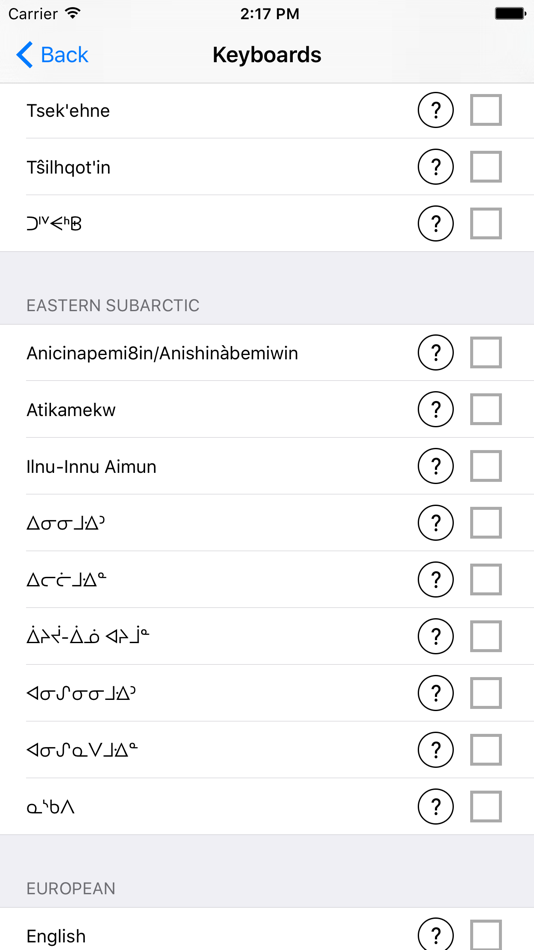 #3. FirstVoices Keyboards (iOS) 由: First Peoples' Heritage Language and Culture Council