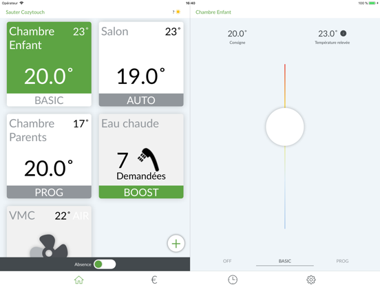 Screenshot #5 pour SAUTER COZYTOUCH