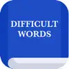 Dictionary of Difficult Words negative reviews, comments