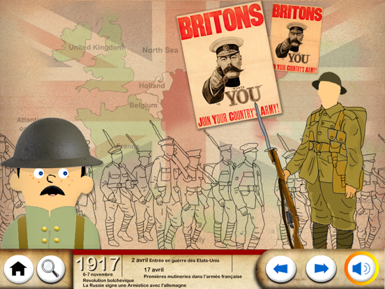 Screenshot #4 pour WW1 History For Kids