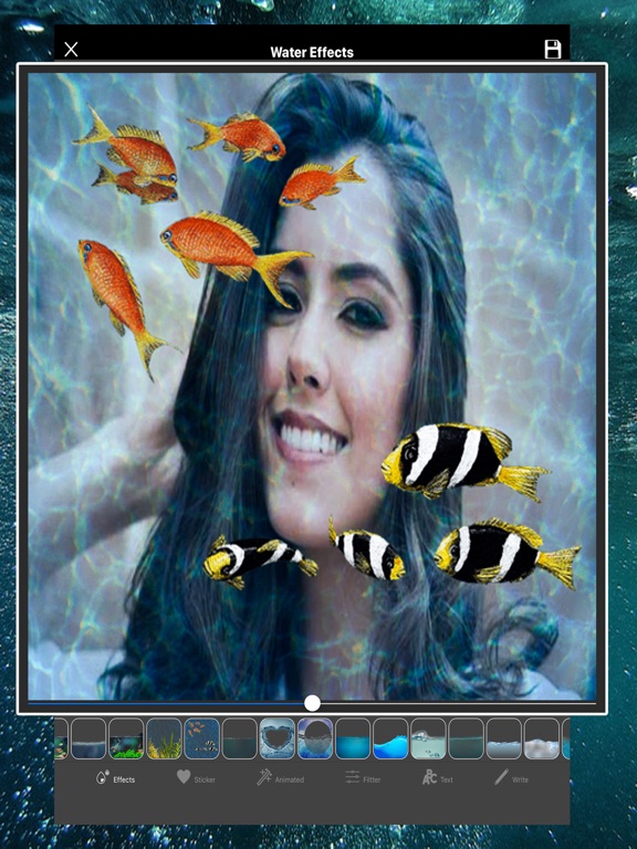 Screenshot #6 pour Rain Photo Maker - Rain Effect