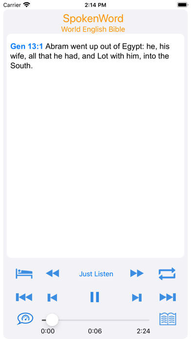 SpokenWord Audio Bibleのおすすめ画像1
