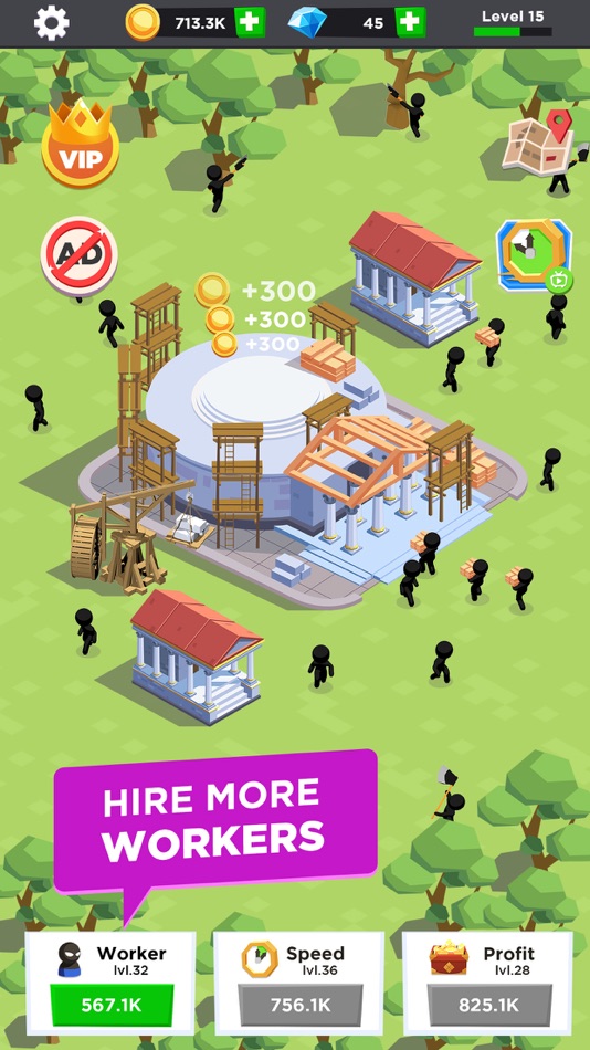 #5. Save The Stickman: Idle Empire (iOS) 由: ICEBEAR., JSC