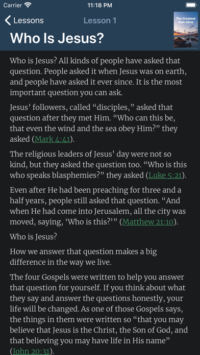 Emmaus Bible Courses Screenshot