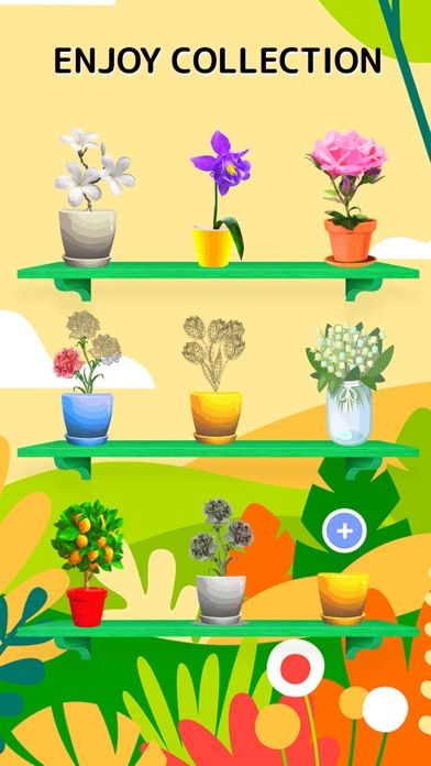 Tap Tap - Coloring Garden Idle Screenshot