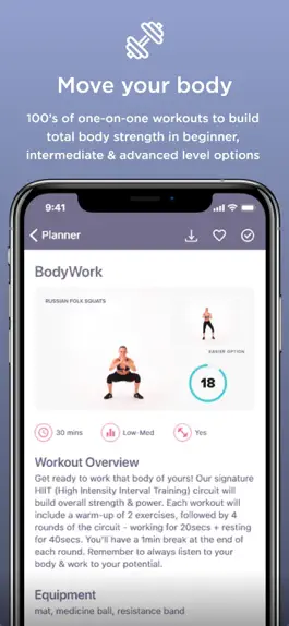 Game screenshot Body By Finch apk