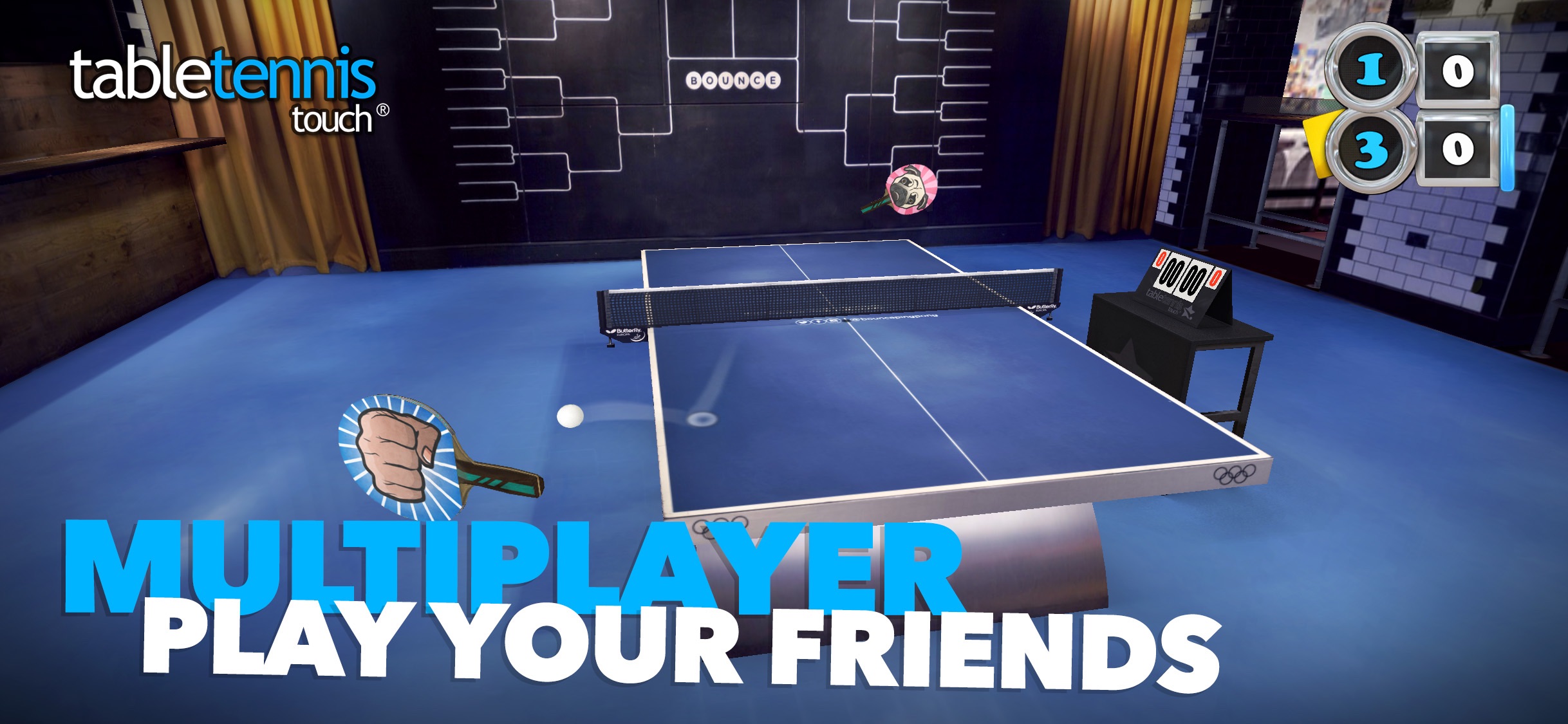 Screenshot do app Table Tennis Touch