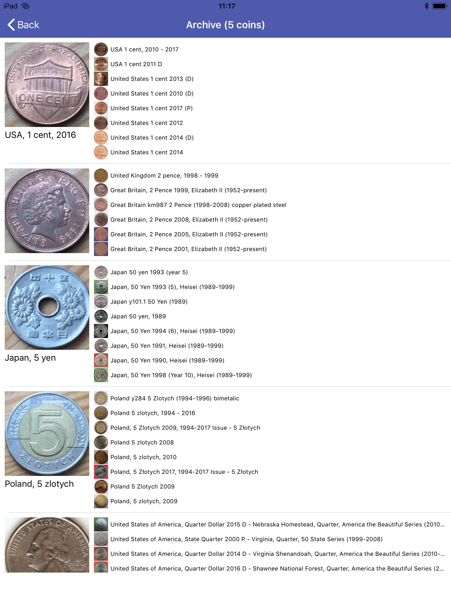 Coinoscope: visual coin search screenshot 3