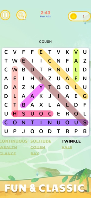 Word Search Poetry Pro(圖2)-速報App