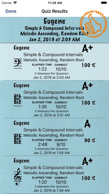 Music Theory Intervals -iPhone screenshot-7