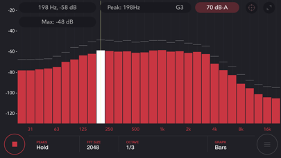 Audio Spectrum Analyzer Pro Screenshot