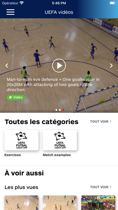 Screenshot #2 pour UEFA Futsal Coach App