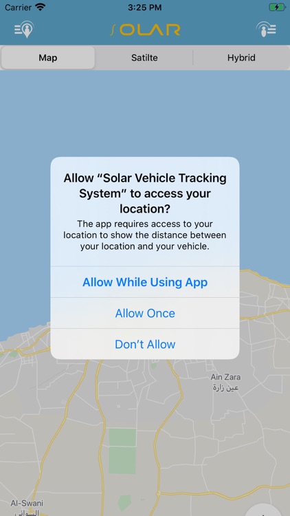 Solar Vehicle Tracking System