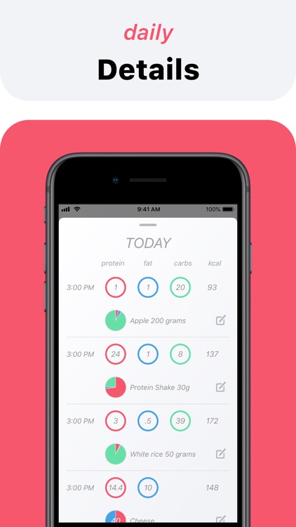 PFC Calorie Counter screenshot-4