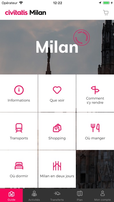 Screenshot #2 pour Guide de Milan Civitatis.com