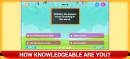Game screenshot GK General Knowledge Quiz Kids mod apk