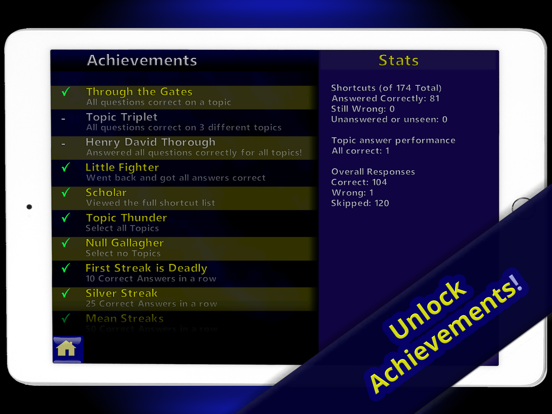 Pro Tools Shortcuts Trainer iPad screenshot 4 - Music app