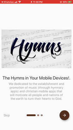 The Christian Hymn Book screenshot 1