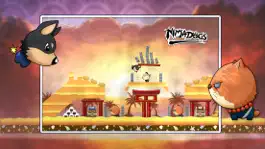 Game screenshot Ninja Dogs: Slingshot Shooter apk